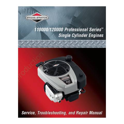 279000 Professional Series Repair Manual