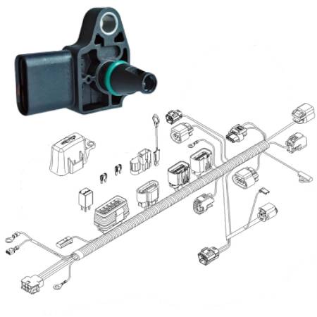 593904 EFi Temperature/Manifold Absolute Pressure (MAP) Sensor #