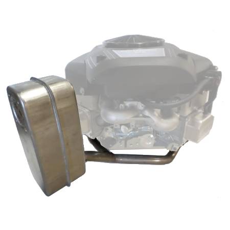 595822 Muffler/Exhaust and Manifold Kit - (Starter Side Outlet) (Commercial & Professional Series) #