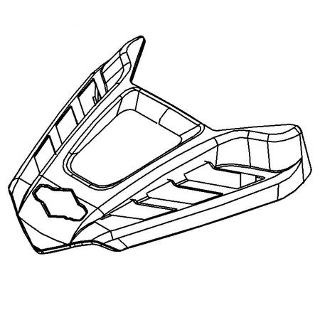596791 Blower Housing Cover Trim #