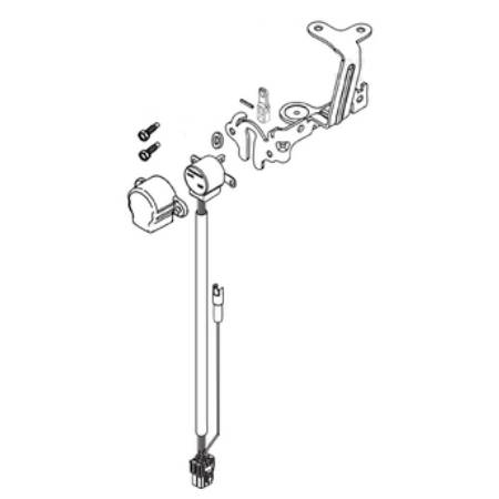 799108 Stepper Motor and Bracket #