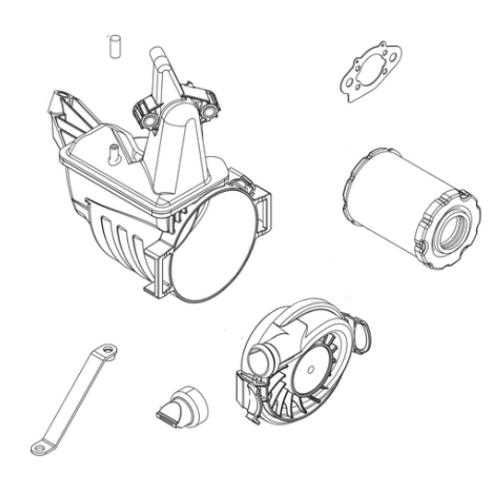 84006515 Air Filter/Cleaner Case Assembly #