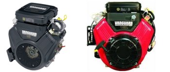 Briggs and Stratton Vanguard Twin Horizontal Crankshaft Engine Spare Parts